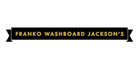 franco washboard jackson's logo on a black background