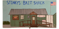 Stinky’s Bait Shack artwork by Franko Washboard Jackson